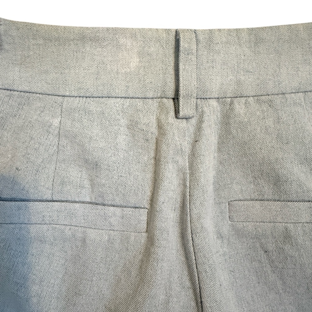 Paige Dallas Chambray Linen High Waist Wide Leg Trouser Women’s Size 00 - Picture 16 of 16